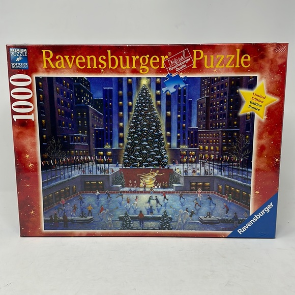 NEW Ravensburger NYC Christmas 1000 Piece Jigsaw Puzzle for Adults - Picture 3 of 5